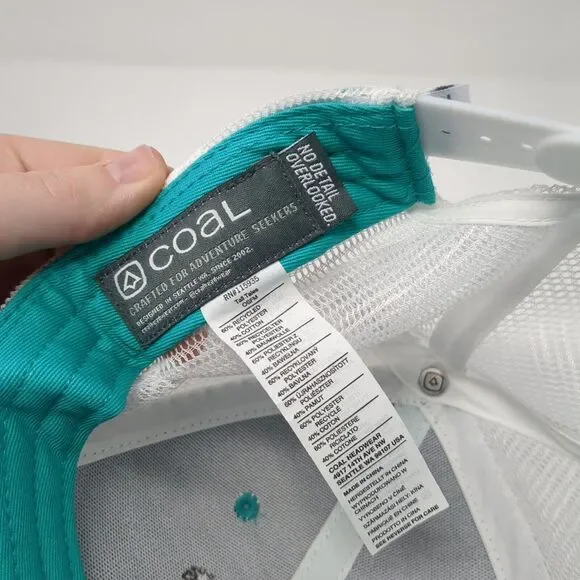 Suns Out Buns Out Snapback Trucker Hat Blue One Size Mesh Back Coal - Picture 8 of 8